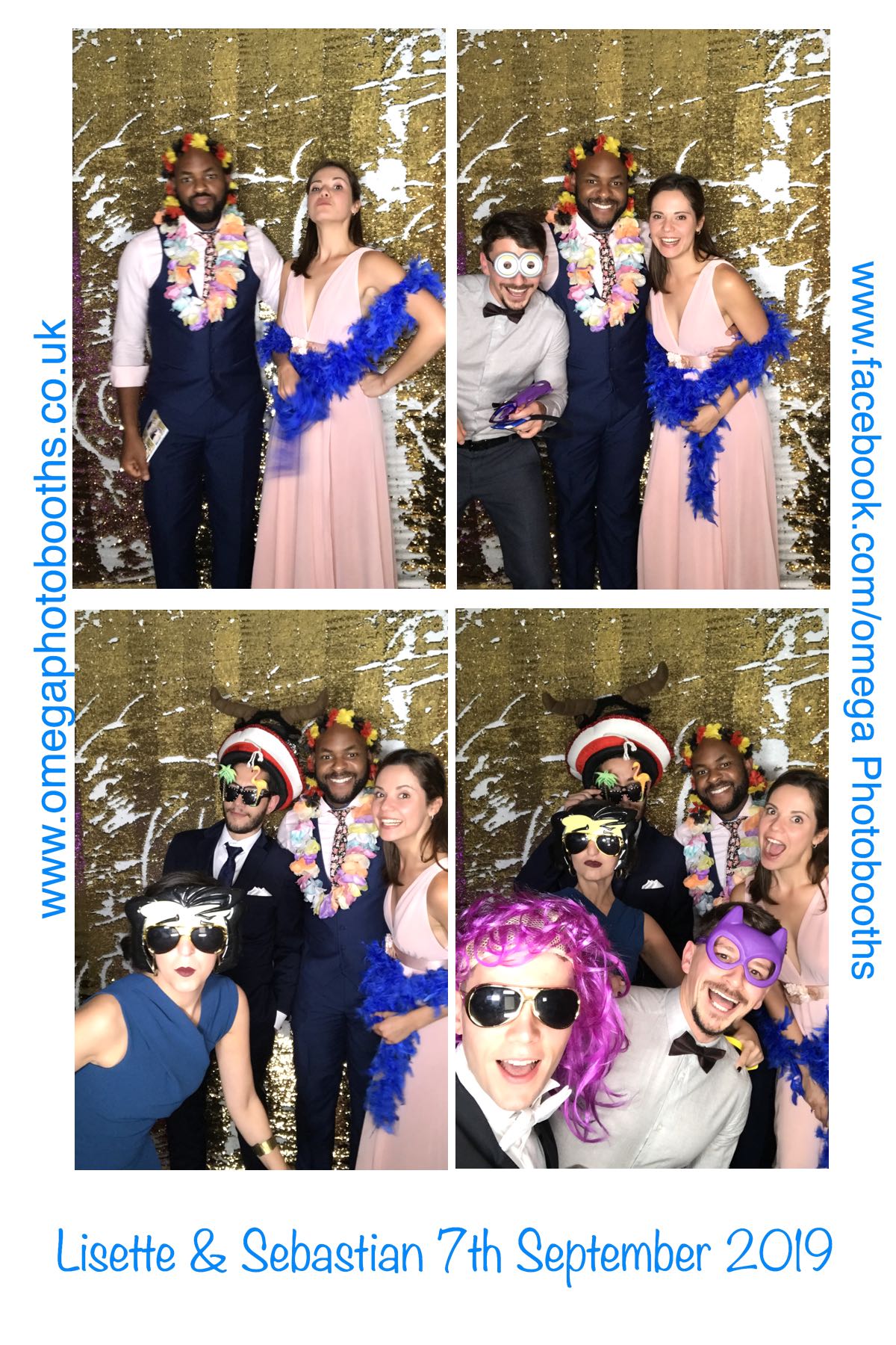 Lisette & Sebastian | View more photos from the event at gallery.omegaphotobooths.co.uk/u/Omega-Photobooths/Lisette-Sebastian